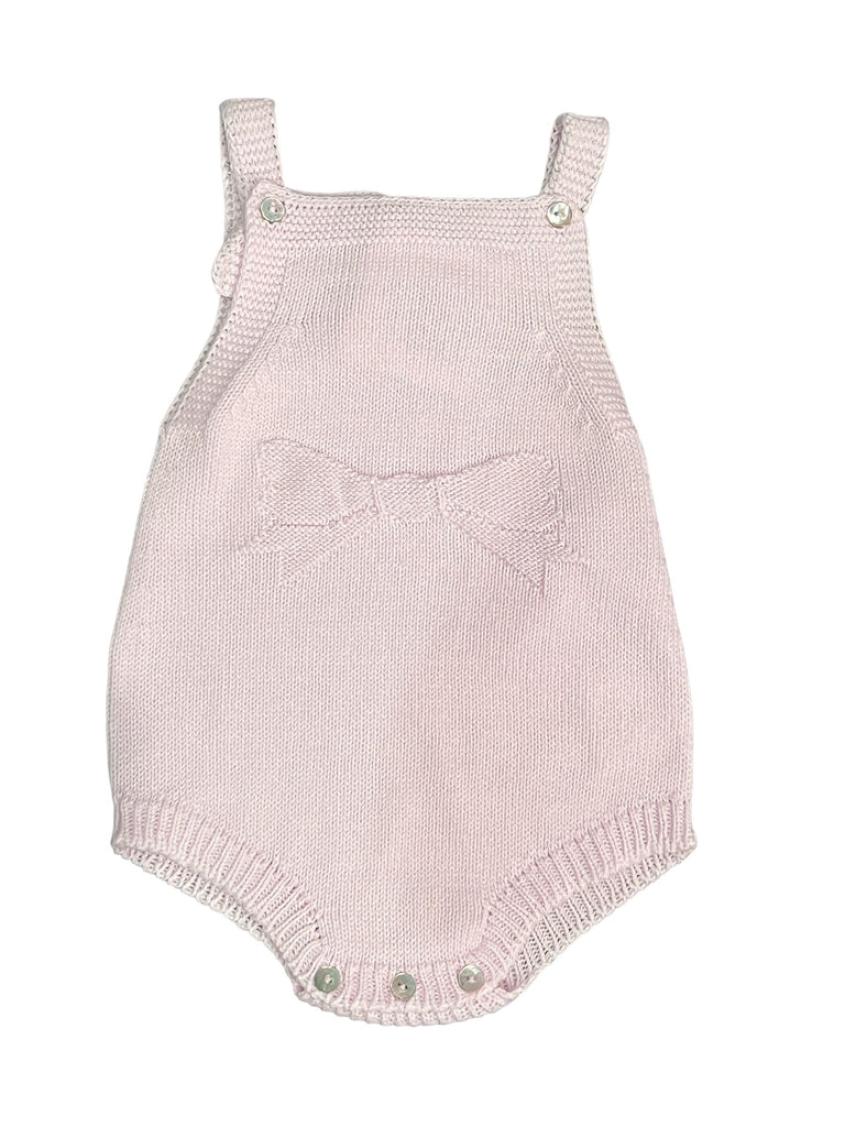 Bow Sunsuit- Light Pink