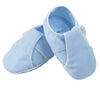 T- Strap Booties- Light Blue/White