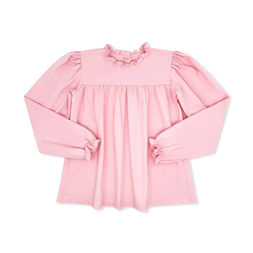 Margaret Blouse- Pensacola Pink