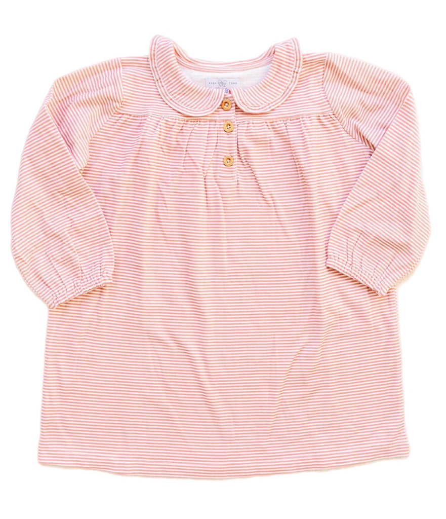 Lulu Dress- Pink Stripe