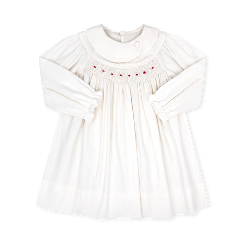 Courtney Dress- Dreamy White Cord