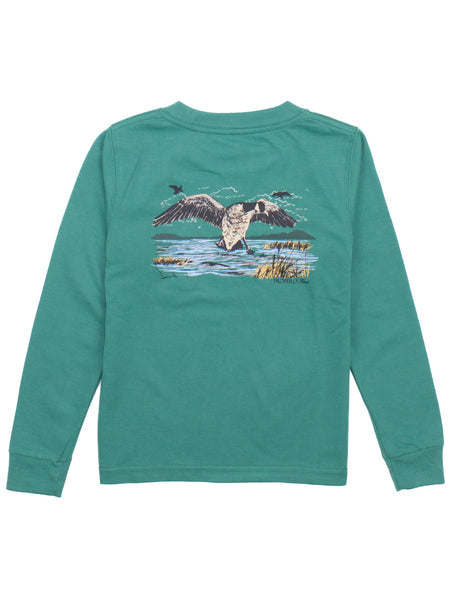 Geese Tee- Teal