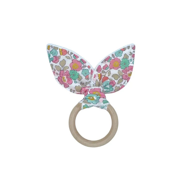 Liberty Betsy Cupcake/ Minky Teether